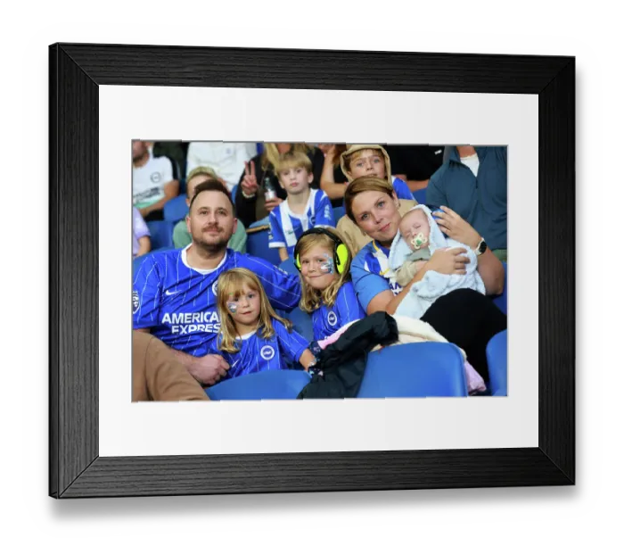 Framed Print : Brighton and Hove Albion v Troms IL Europa Conference League Qualifier  27AUG26