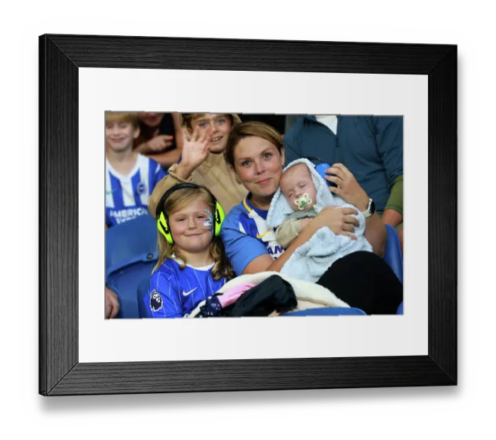 Framed Print : Brighton and Hove Albion v Troms IL Europa Conference League Qualifier  27AUG26