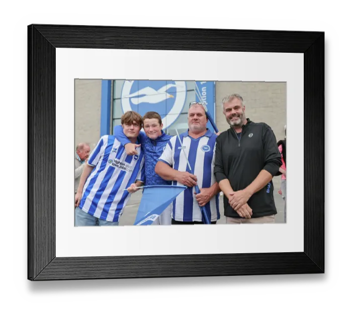 Framed Print : Brighton and Hove Albion v Troms IL Europa Conference League Qualifier 27AUG26 Framed Print : Brighton and Hove Albion v Troms IL Europa Conference League Qualifier 27AUG26