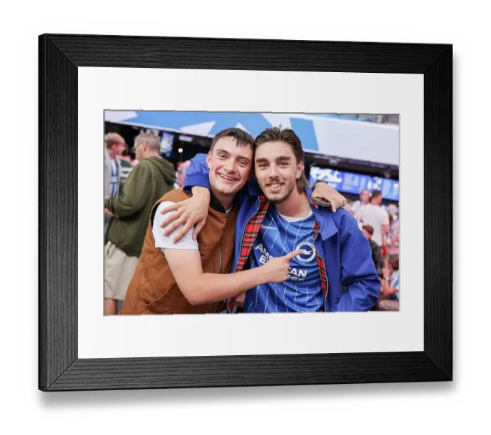 Framed Print : Brighton and Hove Albion v Tromsø IL Europa Conference League Qualifier 27AUG26 Framed Print : Brighton and Hove Albion v Tromsø IL Europa Conference League Qualifier 27AUG26