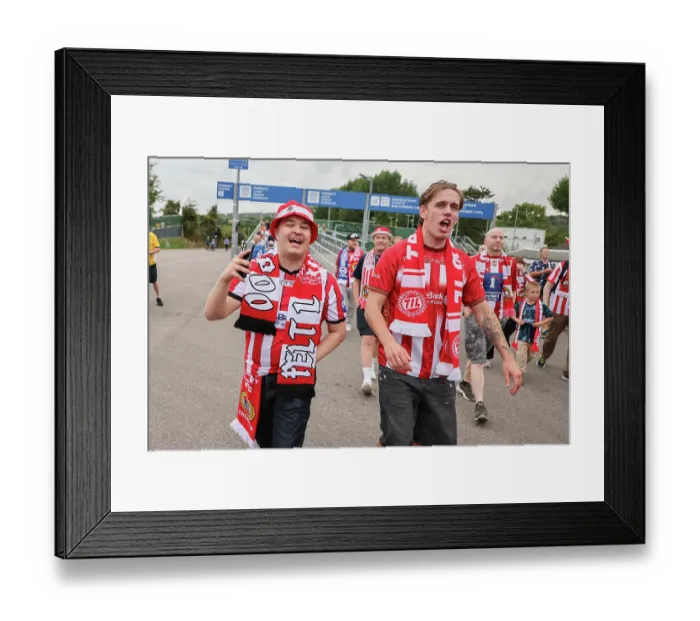 Framed Print : Brighton and Hove Albion v Tromsø IL Europa Conference League Qualifier  27AUG26