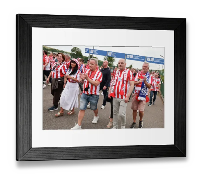 Framed Print : Brighton and Hove Albion v Tromsø IL Europa Conference League Qualifier  27AUG26