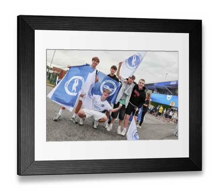 Framed Print : Brighton and Hove Albion v Troms IL Europa Conference League Qualifier 27AUG26 Framed Print : Brighton and Hove Albion v Troms IL Europa Conference League Qualifier 27AUG26