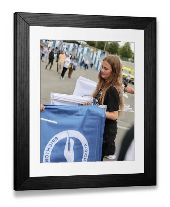 Framed Print : Brighton and Hove Albion v Troms IL Europa Conference League Qualifier 27AUG26 Framed Print : Brighton and Hove Albion v Troms IL Europa Conference League Qualifier 27AUG26