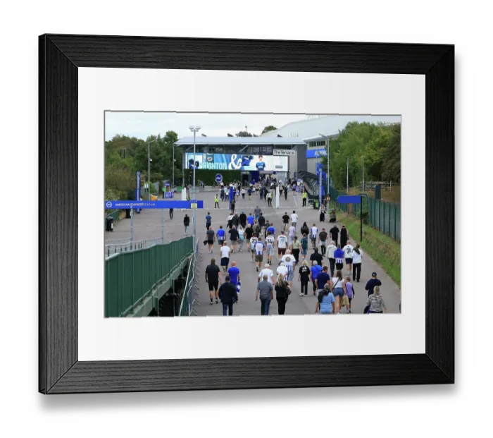 Framed Print : Brighton and Hove Albion v Tromsø IL Europa Conference League Qualifier 27AUG26 Framed Print : Brighton and Hove Albion v Tromsø IL Europa Conference League Qualifier 27AUG26