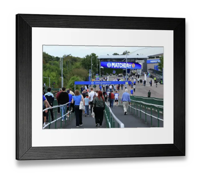 Framed Print : Brighton and Hove Albion v Tromsø IL Europa Conference League Qualifier  27AUG26