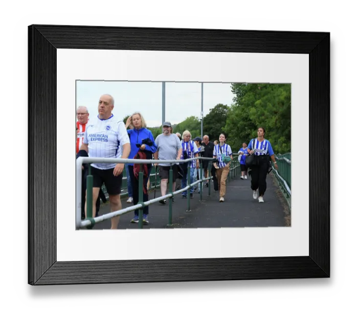 Framed Print : Brighton and Hove Albion v Tromsø IL Europa Conference League Qualifier  27AUG26