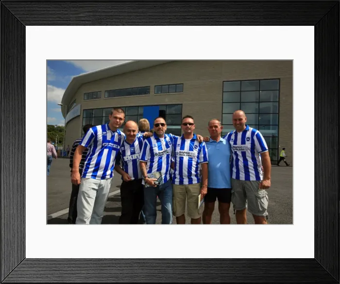 Framed Print : Brighton & Hove Albion FC: 2011-12 Home Matches - Spurs and Doncaster Framed Print : Brighton & Hove Albion FC: 2011-12 Home Matches - Spurs and Doncaster