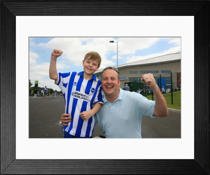 Framed Print : Brighton & Hove Albion FC: 2011-12 Home Matches - Spurs and Doncaster Framed Print : Brighton & Hove Albion FC: 2011-12 Home Matches - Spurs and Doncaster