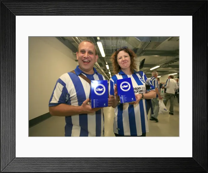 Framed Print : Brighton & Hove Albion FC: 2011-12 Home Matches - Spurs and Doncaster Framed Print : Brighton & Hove Albion FC: 2011-12 Home Matches - Spurs and Doncaster