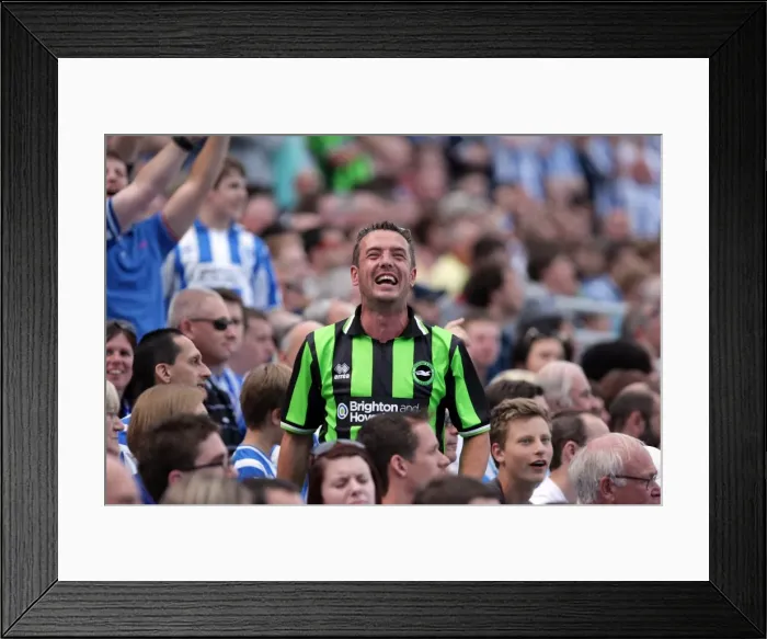 Framed Print : Brighton & Hove Albion 2011-12 Home Matches: Spurs and Doncaster Framed Print : Brighton & Hove Albion 2011-12 Home Matches: Spurs and Doncaster