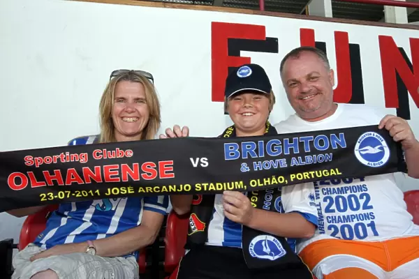 Brighton and Hove Albion FC: Portugal Pre-season 2011-12 - Electric Atmosphere of Away Crowds