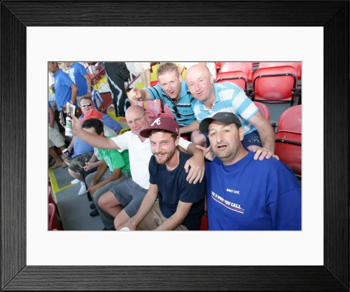 Framed Print : Brighton and Hove Albion FC: Electric Atmosphere in the Stands - Portugal Pre-season 2011-12 Framed Print : Brighton and Hove Albion FC: Electric Atmosphere in the Stands - Portugal Pre-season 2011-12