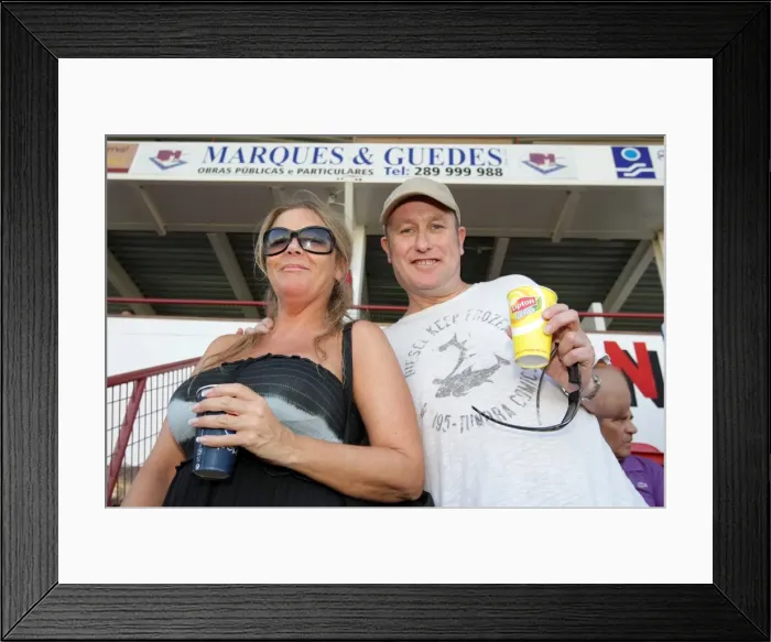 Framed Print : Brighton and Hove Albion FC: Electric Atmosphere of Away Crowds in Portugal Pre-season 2011-12 Framed Print : Brighton and Hove Albion FC: Electric Atmosphere of Away Crowds in Portugal Pre-season 2011-12