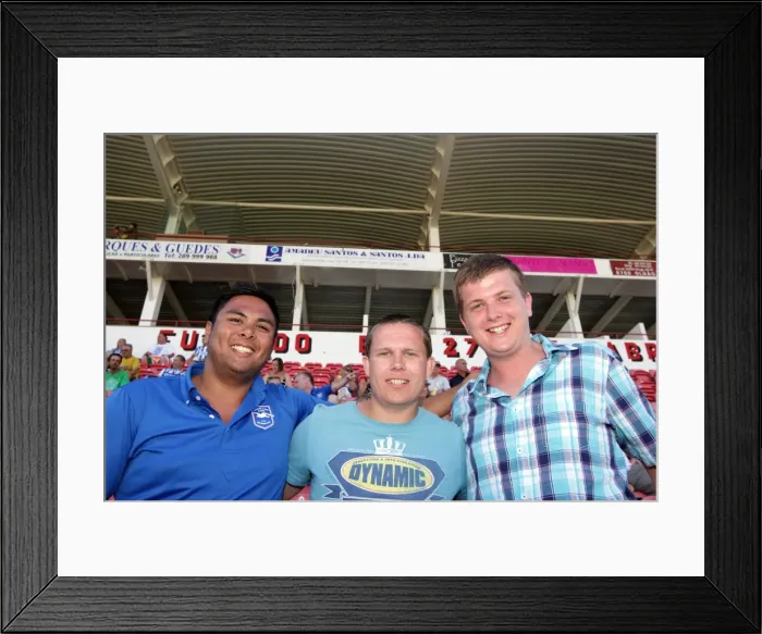 Framed Print : Brighton and Hove Albion FC: 2011-12 Pre-season in Portugal - Electric Atmosphere of Away Days Crowds Framed Print : Brighton and Hove Albion FC: 2011-12 Pre-season in Portugal - Electric Atmosphere of Away Days Crowds