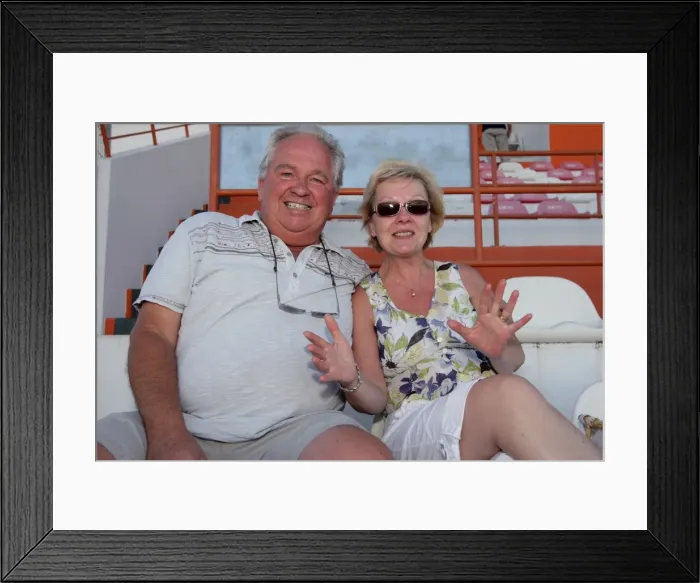 Framed Print : Brighton and Hove Albion FC: Electric Atmosphere of Away Crowds in Portugal Pre-season 2011-12
