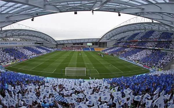 The opening of the American Express Community Stadium