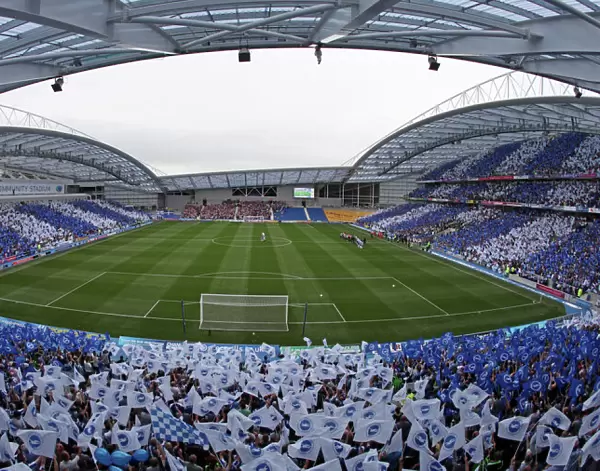 The opening of the American Express Community Stadium