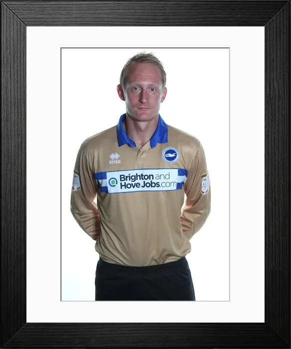Framed Print : Casper Ankergren: The Fierce Goalkeeper of Brighton and Hove Albion FC Framed Print : Casper Ankergren: The Fierce Goalkeeper of Brighton and Hove Albion FC