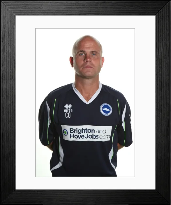 Framed Print : Charlie Oatway: A Brighton and Hove Albion FC Legend Framed Print : Charlie Oatway: A Brighton and Hove Albion FC Legend
