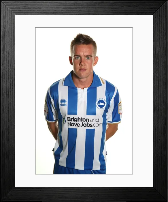 Framed Print : Brighton and Hove Albion's Star Player Craig Noone Framed Print : Brighton and Hove Albion's Star Player Craig Noone