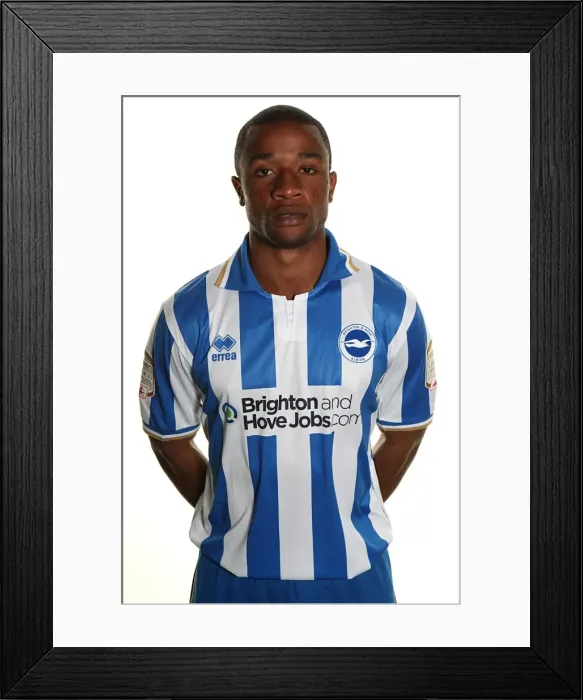 Framed Print : Brighton & Hove Albion's Brilliant Midfield Maestro: Kazenga LuaLua Framed Print : Brighton & Hove Albion's Brilliant Midfield Maestro: Kazenga LuaLua