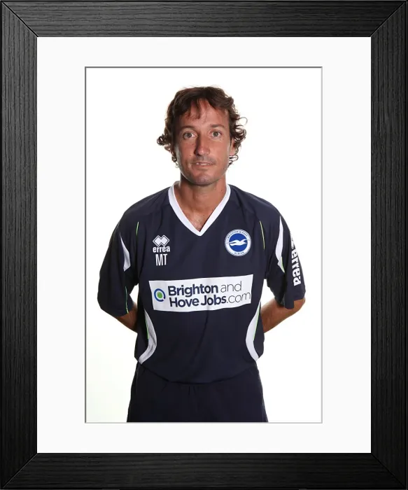 Framed Print : Mauricio Taricco: The Unyielding Defensive Maestro of Brighton & Hove Albion FC Framed Print : Mauricio Taricco: The Unyielding Defensive Maestro of Brighton & Hove Albion FC