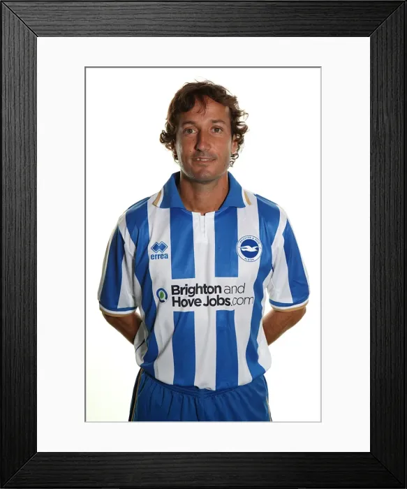 Framed Print : Mauricio Taricco: The Defensive Mastermind of Brighton & Hove Albion Framed Print : Mauricio Taricco: The Defensive Mastermind of Brighton & Hove Albion