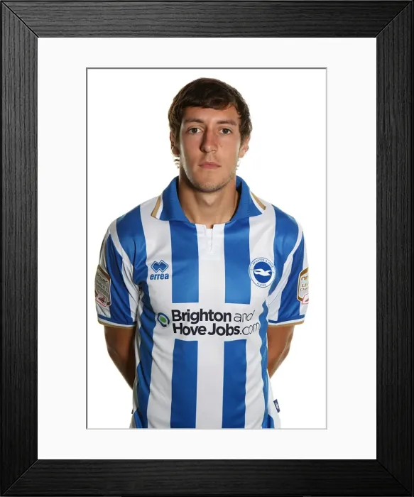 Framed Print : Brighton & Hove Albion's Agile Forward: Will Buckley Framed Print : Brighton & Hove Albion's Agile Forward: Will Buckley