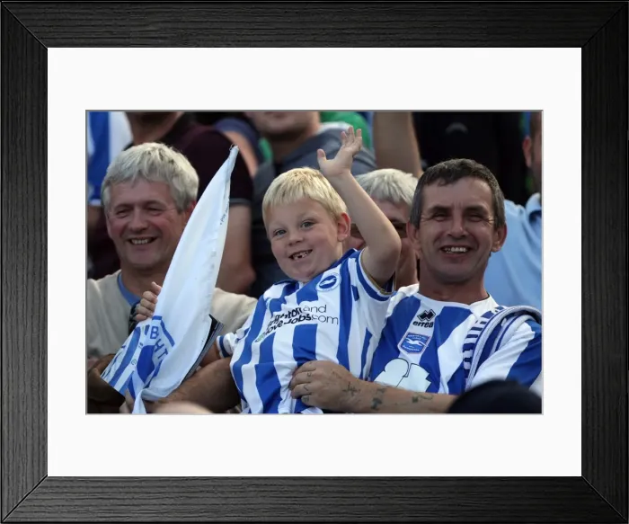 Framed Print : Electric Atmosphere: Brighton & Hove Albion FC Crowd Shots (2011-12) at The Amex Stadium Framed Print : Electric Atmosphere: Brighton & Hove Albion FC Crowd Shots (2011-12) at The Amex Stadium