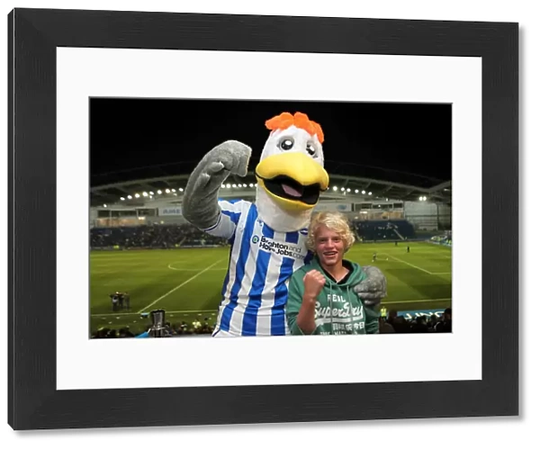 Brighton & Hove Albion's Gully: Warmly Welcoming His Adoring Fans