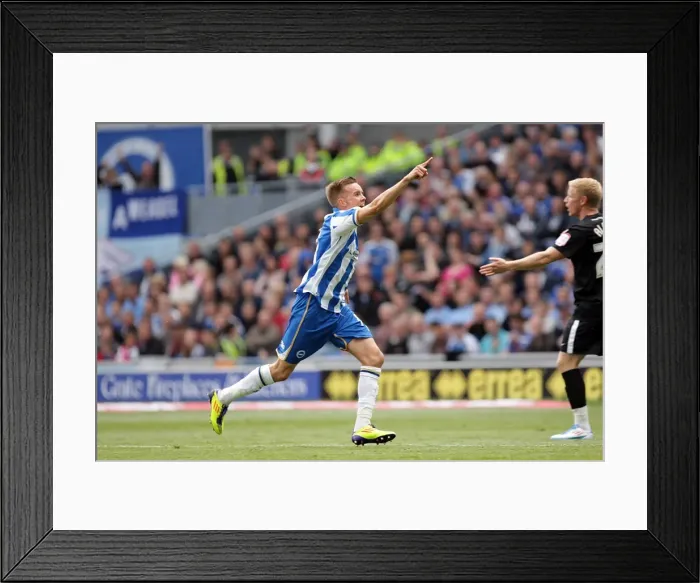 Framed Print : Brighton & Hove Albion: A Nostalgic Look Back at the 2011-12 Home Game Against Peterborough United Framed Print : Brighton & Hove Albion: A Nostalgic Look Back at the 2011-12 Home Game Against Peterborough United