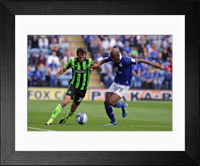 Framed Print : Brighton & Hove Albion vs. Leicester City (Away), September 17, 2011 Framed Print : Brighton & Hove Albion vs. Leicester City (Away), September 17, 2011