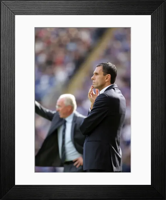 Framed Print : Brighton & Hove Albion vs. Leicester City: 2011-12 Season - Away Game