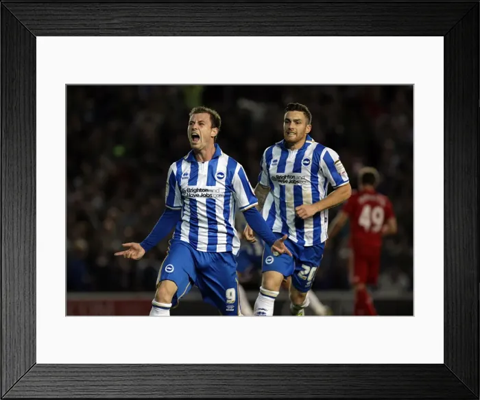 Framed Print : Ashley Barnes Scores Stunner Against Liverpool in Carling Cup (Sept 2011) Framed Print : Ashley Barnes Scores Stunner Against Liverpool in Carling Cup (Sept 2011)