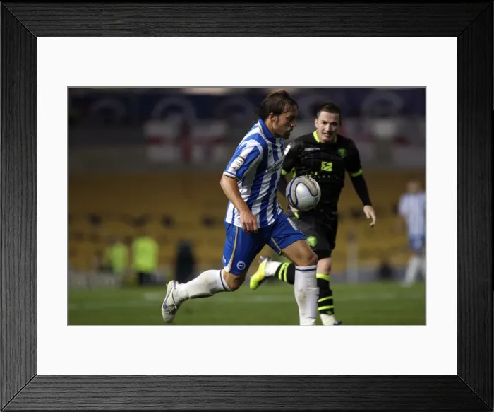 Framed Print : Brighton & Hove Albion vs. Leeds United (2011-12 Season: Home Game) Framed Print : Brighton & Hove Albion vs. Leeds United (2011-12 Season: Home Game)