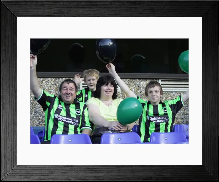 Framed Print : Crowd Shots Away Days 2011-12 Framed Print : Crowd Shots Away Days 2011-12