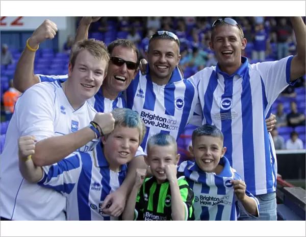 Brighton and Hove Albion FC: Away Days 2011-12 - Fan Crowd Shots