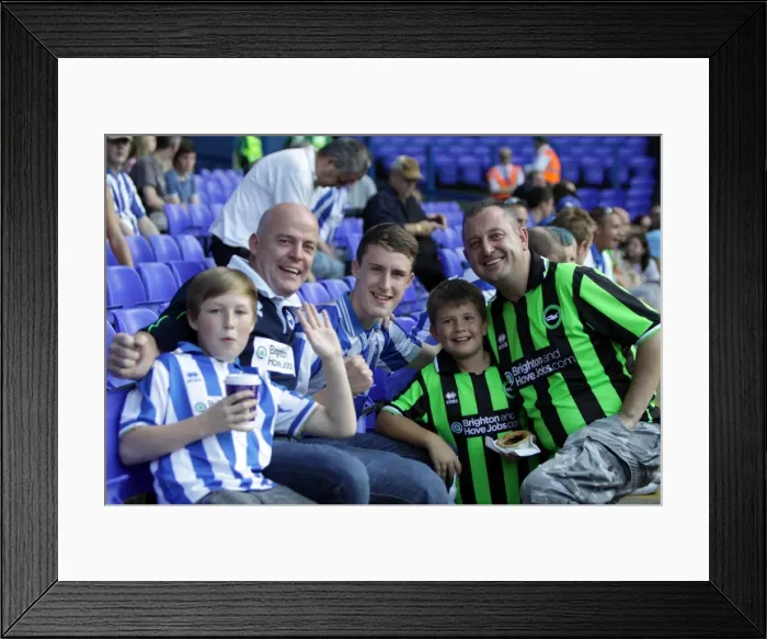 Framed Print : Brighton and Hove Albion Away Days 2011-12: A Sea of Supporters Framed Print : Brighton and Hove Albion Away Days 2011-12: A Sea of Supporters