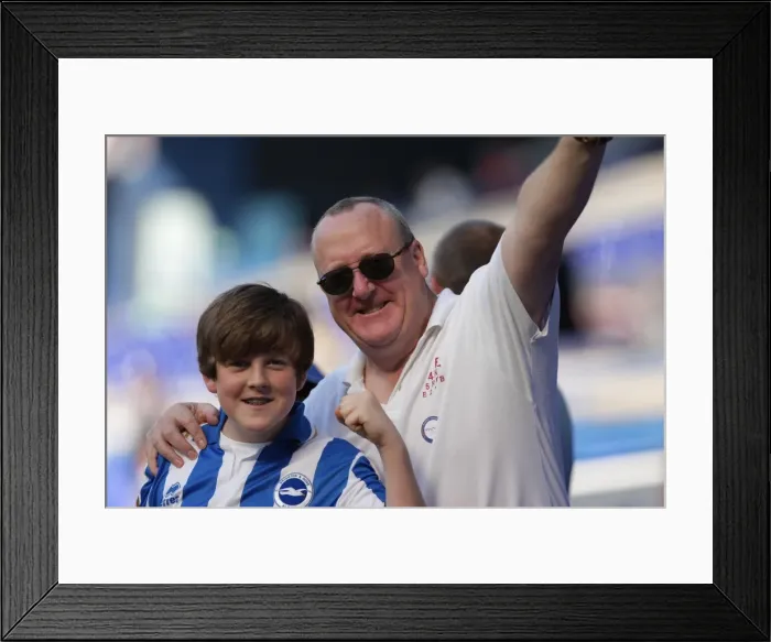 Framed Print : Brighton and Hove Albion FC: Away Days 2011-12 - The Seafront Roar Framed Print : Brighton and Hove Albion FC: Away Days 2011-12 - The Seafront Roar
