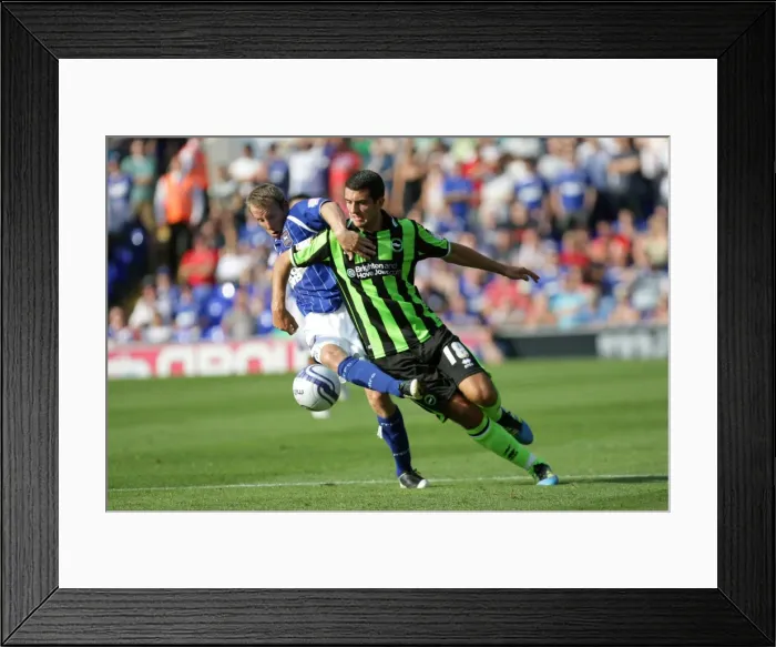Framed Print : Brighton & Hove Albion Away at Ipswich Town: 2011-12 Season