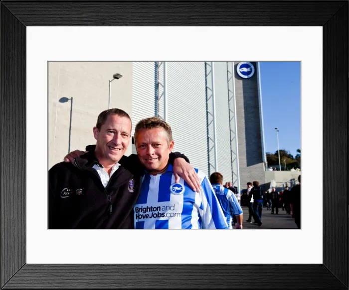 Framed Print : Electric Atmosphere at The Amex: Brighton & Hove Albion FC Crowd Shots (2011-12) Framed Print : Electric Atmosphere at The Amex: Brighton & Hove Albion FC Crowd Shots (2011-12)