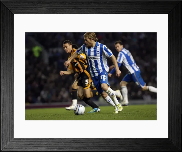 Framed Print : Brighton & Hove Albion vs. Hull City: October 15, 2011 (Home Game) Framed Print : Brighton & Hove Albion vs. Hull City: October 15, 2011 (Home Game)