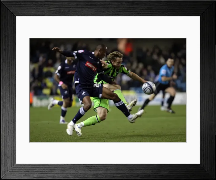 Framed Print : Brighton & Hove Albion Away at Millwall (2011-12 Season): 18-10-2011 Framed Print : Brighton & Hove Albion Away at Millwall (2011-12 Season): 18-10-2011