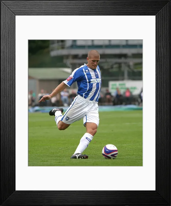 Framed Print : Adam El-Abd: Withdean Stadium Action, 2007 / 08 (Brighton & Hove Albion FC)
