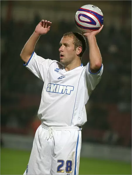 Matt Richards in Action for AFC Bournemouth vs Brighton & Hove Albion, 2007 / 08
