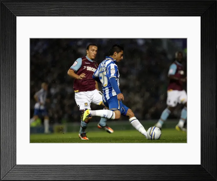 Framed Print : Brighton & Hove Albion vs. West Ham United (2011-12 Home Game) Framed Print : Brighton & Hove Albion vs. West Ham United (2011-12 Home Game)