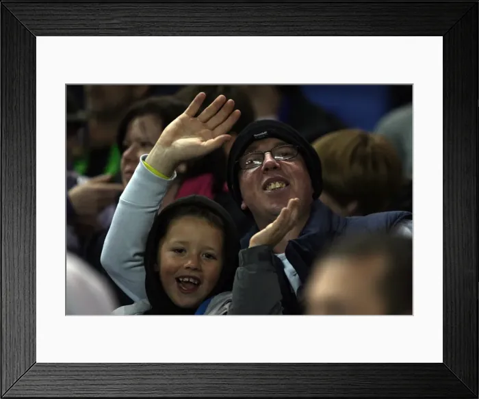 Framed Print : Brighton & Hove Albion FC: Electric Atmosphere at The Amex (2011-12) - Crowd Shots