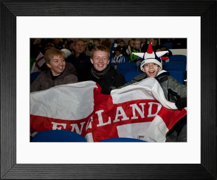 Framed Print : Seaside Passion: Crowd Fervor at Brighton & Hove Albion's Amex Stadium (2011-2012) Framed Print : Seaside Passion: Crowd Fervor at Brighton & Hove Albion's Amex Stadium (2011-2012)
