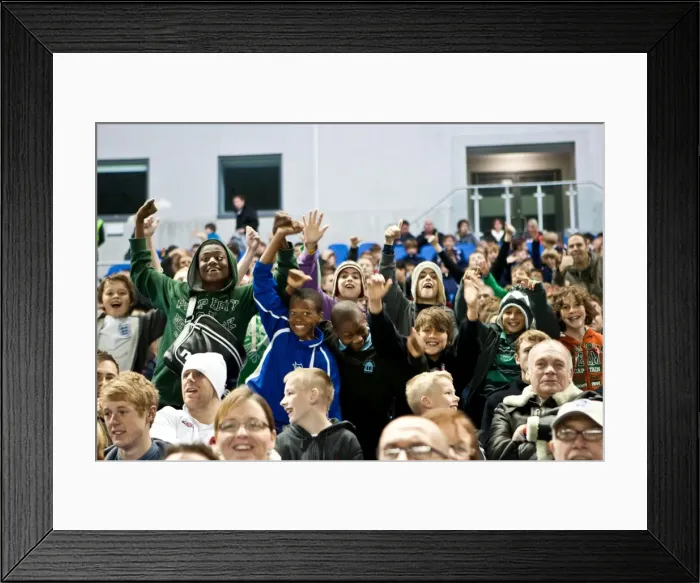 Framed Print : Brighton & Hove Albion FC: Electric Atmosphere at The Amex (2011-12) - Crowd Shots Framed Print : Brighton & Hove Albion FC: Electric Atmosphere at The Amex (2011-12) - Crowd Shots